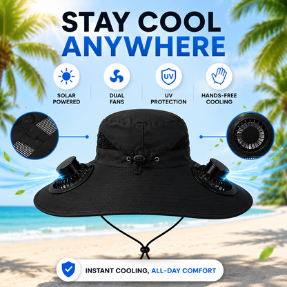 CoolBreeze™ Solar Hat
