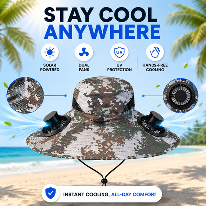 CoolBreeze™ Solar Hat