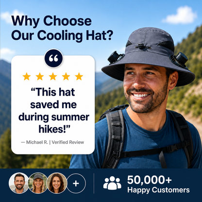 CoolBreeze™ Solar Hat
