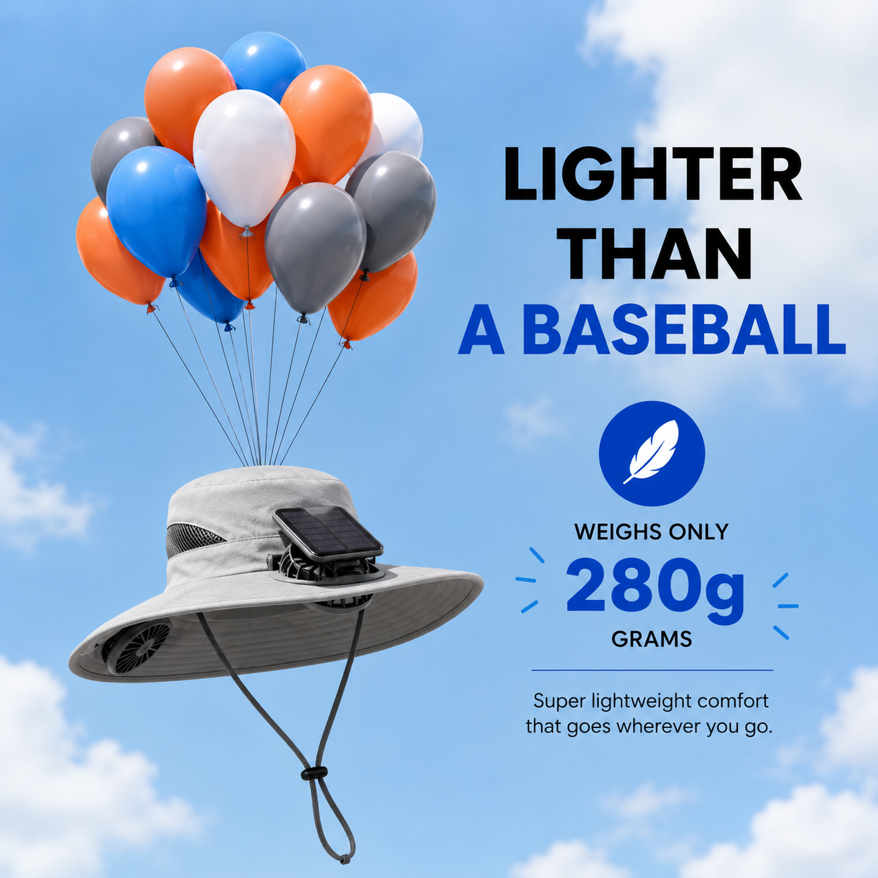 CoolBreeze™ Solar Hat