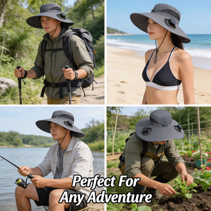 CoolBreeze™ Solar Hat